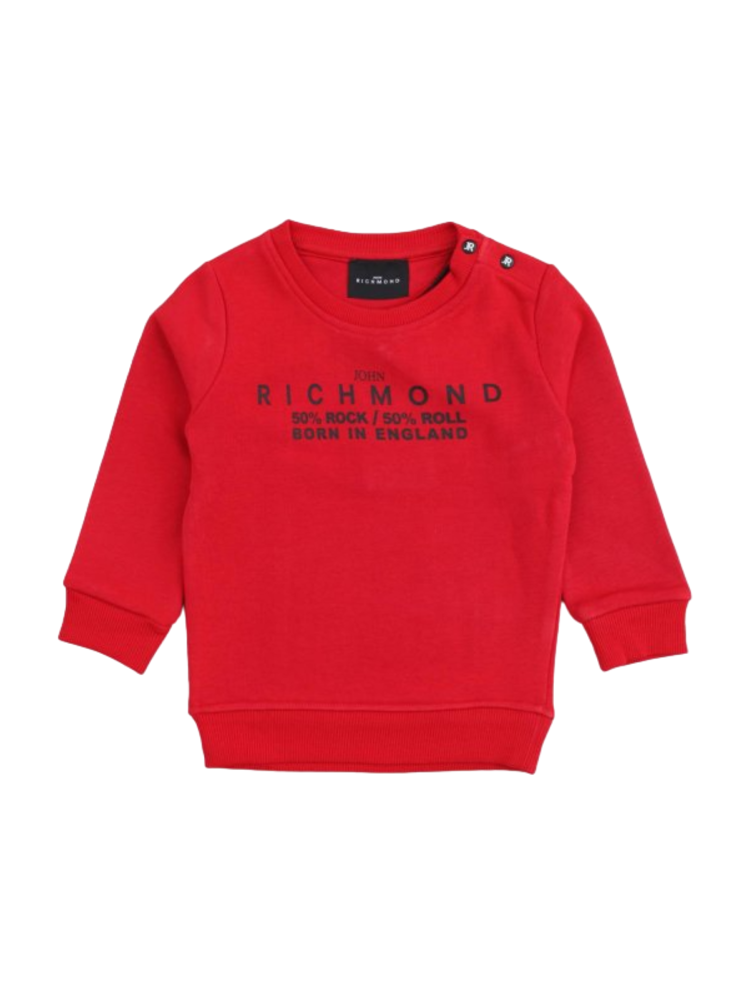 John Richmond felpa Harner con logo rosso