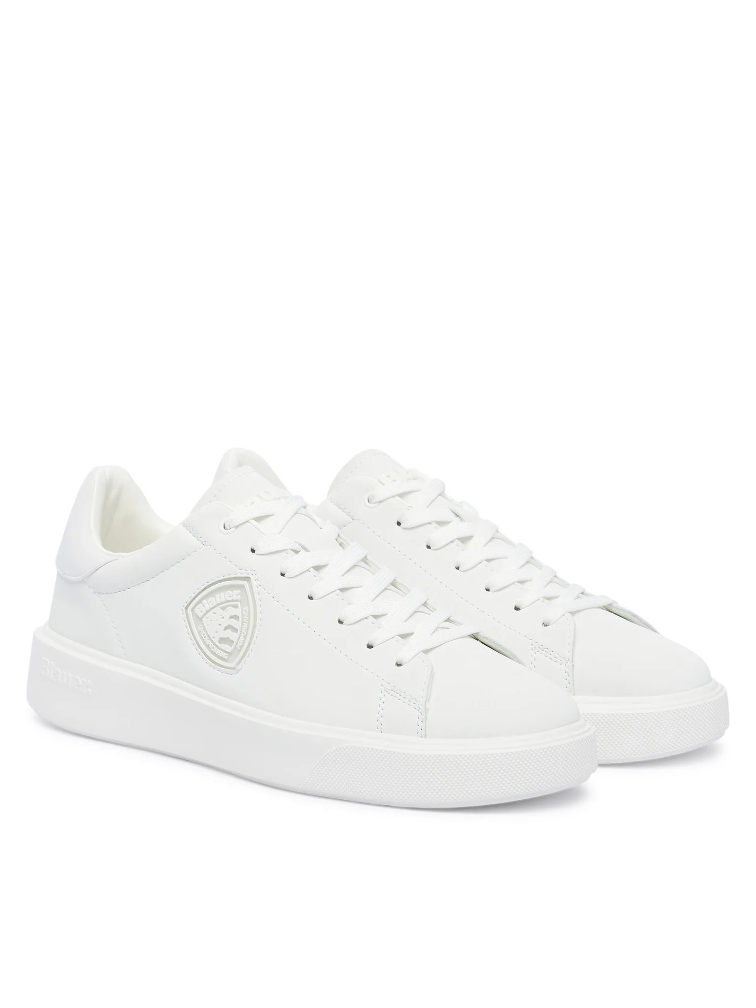 Blauer sneakers Lea Buck in pelle bianco F5BUCK07-LEA WHI BLAUER 