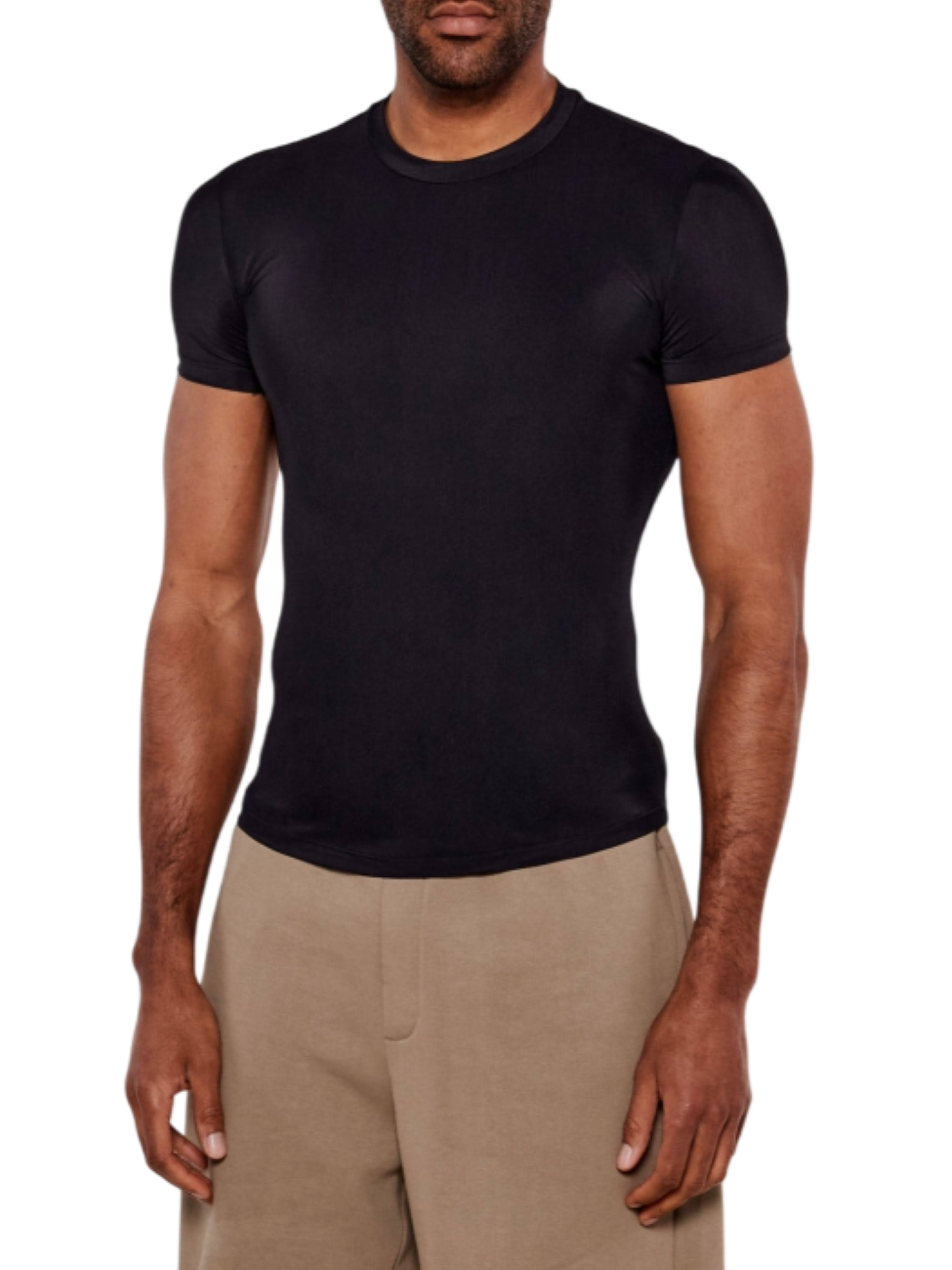 mc round neck, icon - 73%pa 27%ea D9M215830 BLACK DSQUARED2 