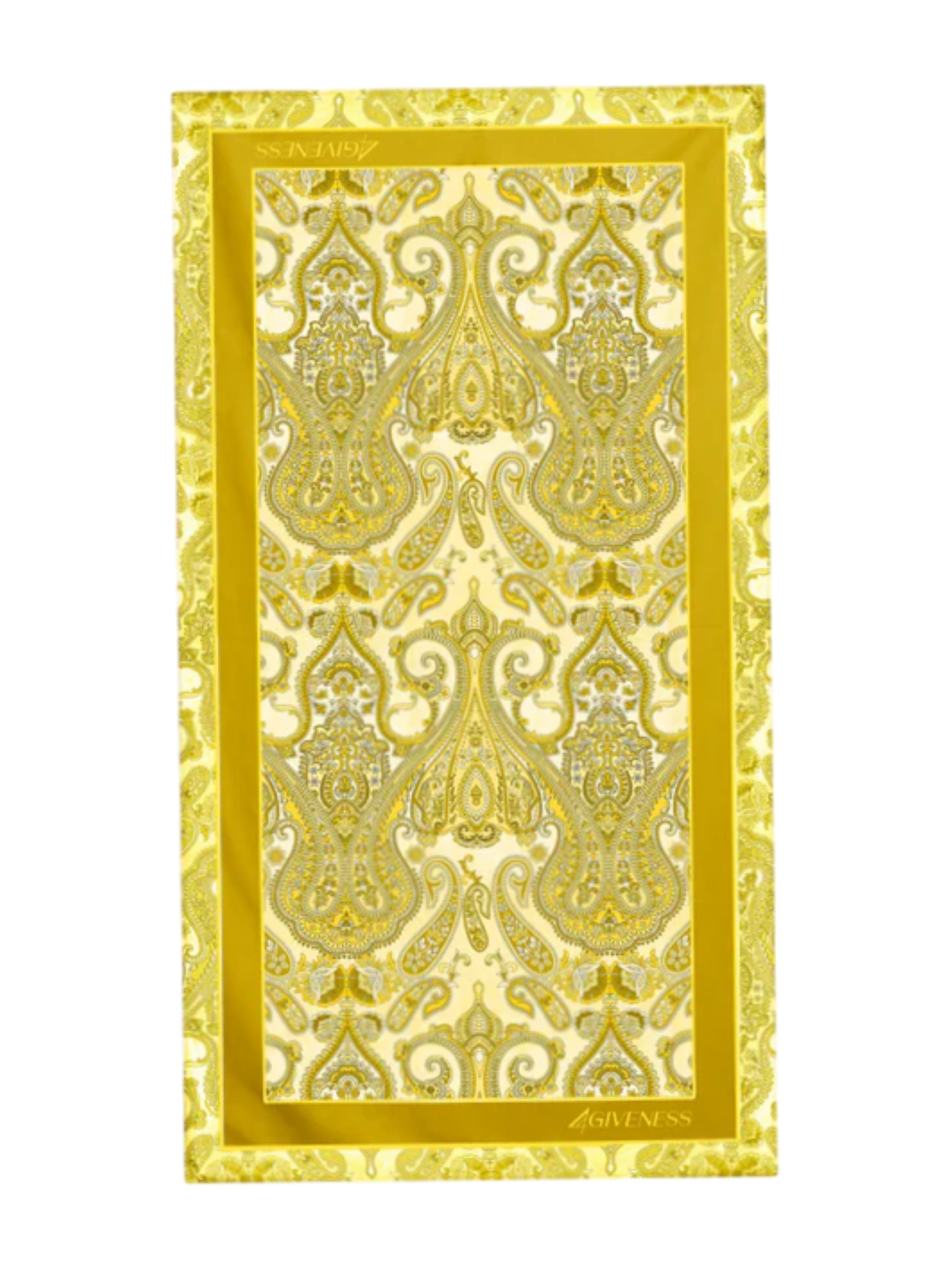 4giveness telo mare in fantasia Cote D'azure giallo 125WACTE4982 020 4Giveness 