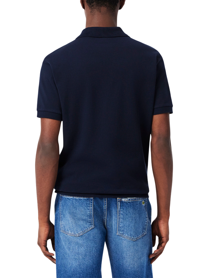 Lacoste polo manica corta 12.12 in piquè blu navy 1212 166 LACOSTE 