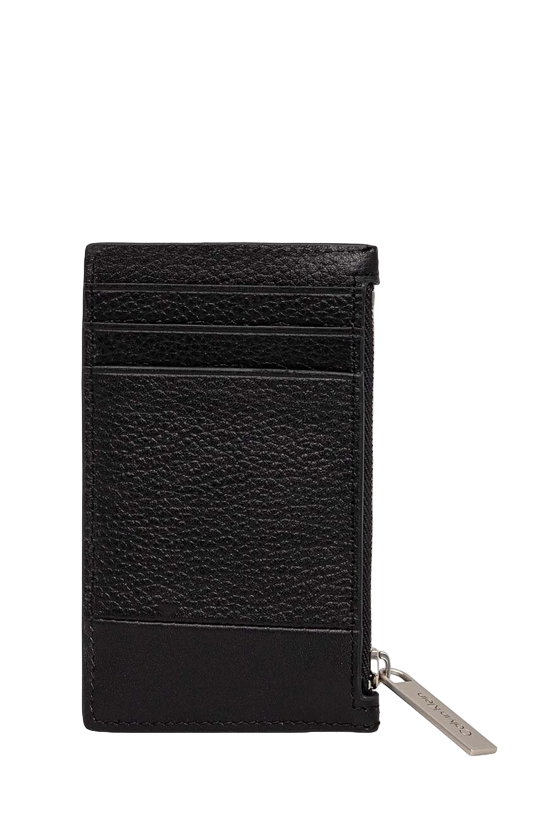 Calvin Klein portacarte in nappa martellata nero K50K512310 BEH Calvin Klein Accessori 
