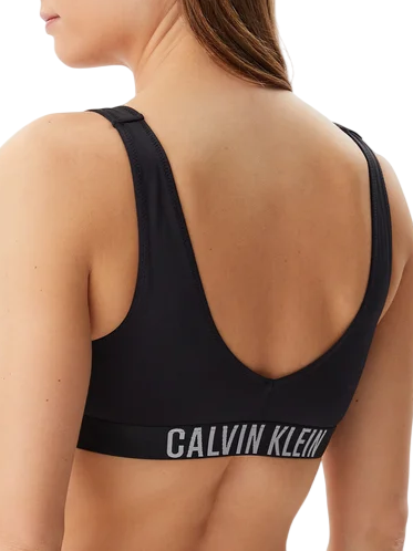 Calvin Klein top mare con cut out nero KW0KW02745 BEH Calvin Klein Beachwear 