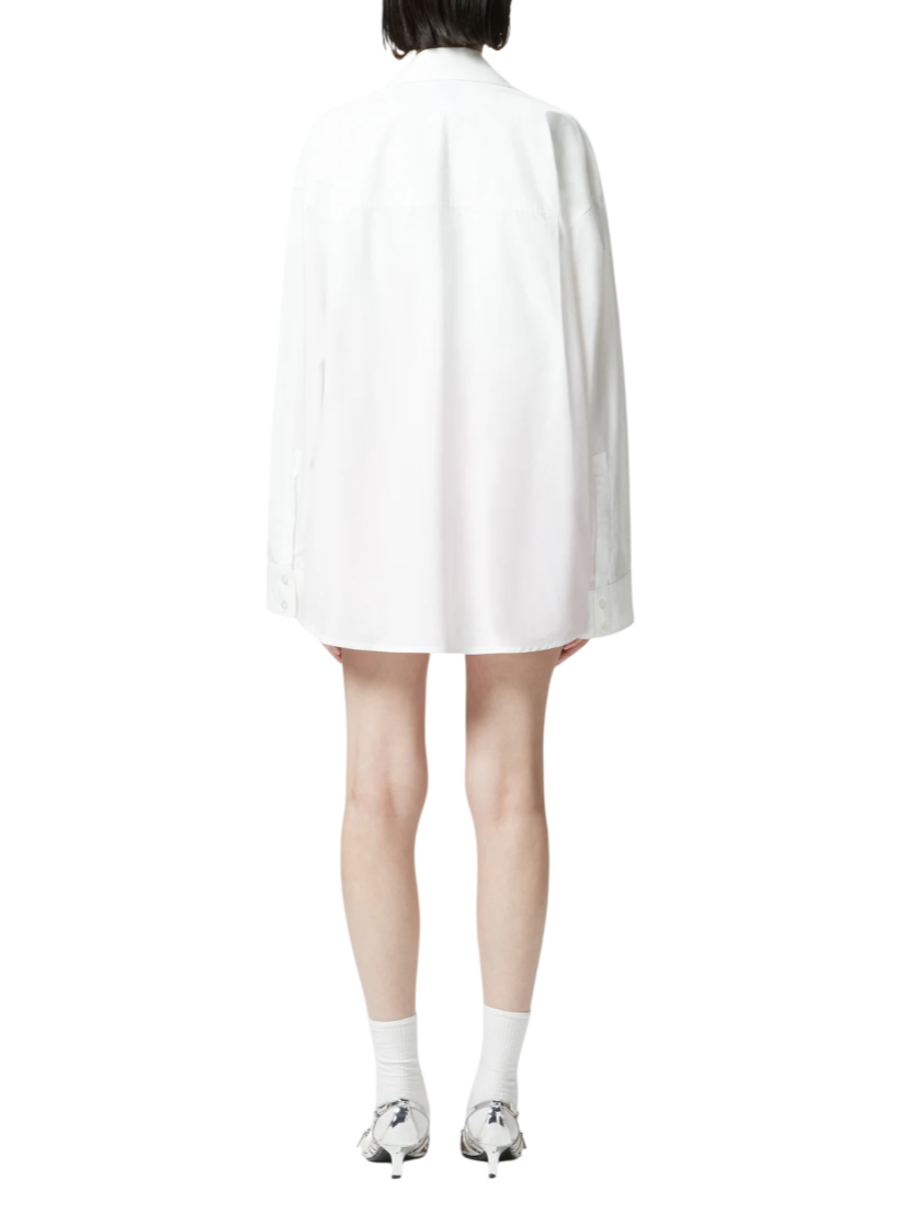 Pinko camicia Capirai con dettagli gioiello bianco 104708-A2EU Z04 PINKO 