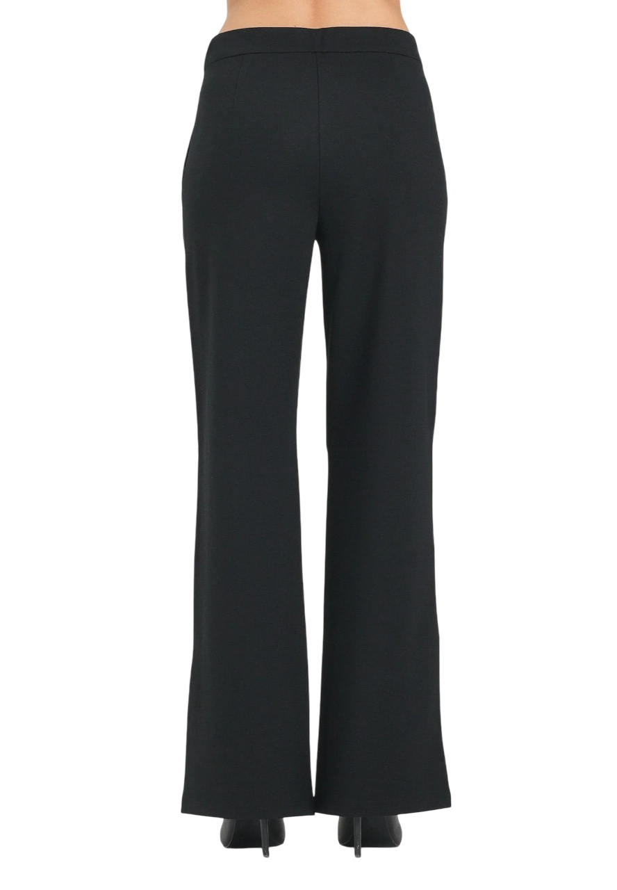 Only pantaloni gamba larga con cintina nero 15353586 BLACK ONLY 