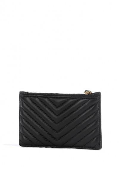 Pinko portacarte Airone in pelle nero 100251-A0GK Z99Q PINKO 