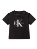 Calvin Klein Jeans T-shirt unisex neonato manica corta nero