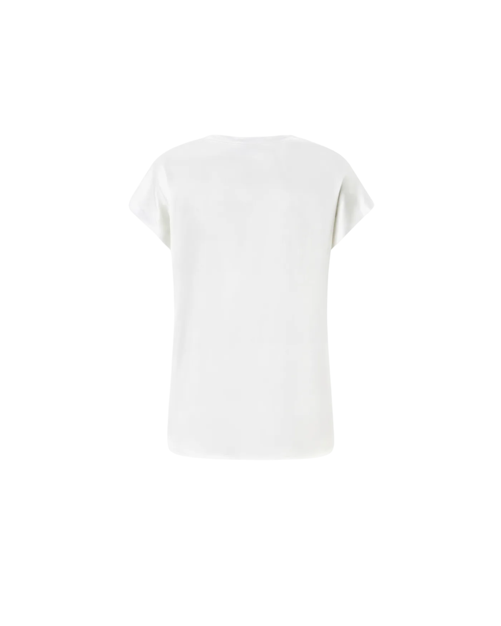 Pinko blusa Farida manica corta in seta bianco