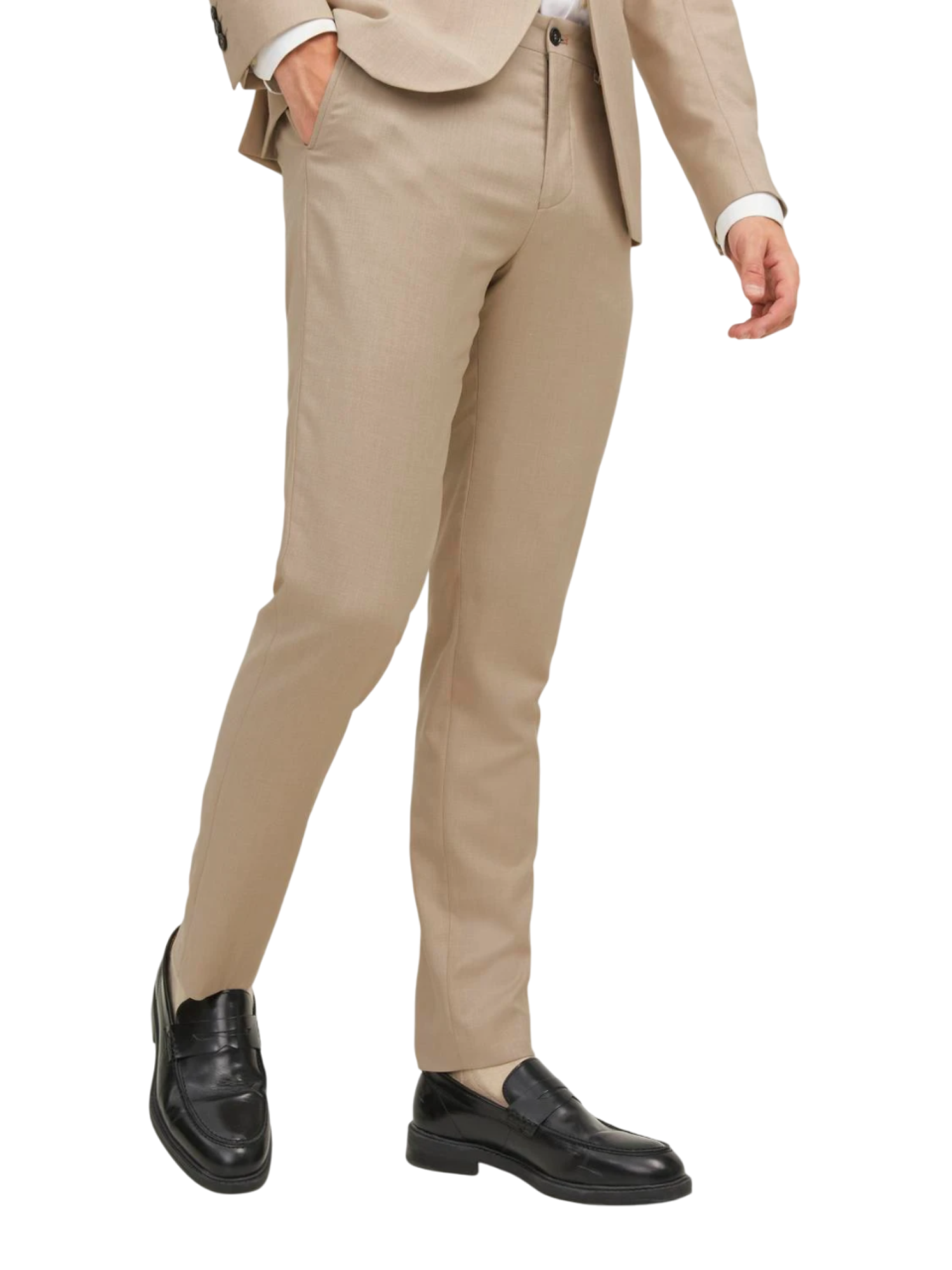Jack&Jones pantaloni Solaris slim fit beige 12141112 PURE CASHMERE JACK&JONES 