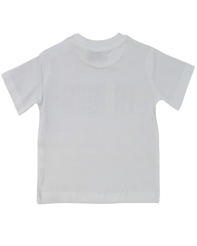 Cesare Paciotti T-shirt manica corta con logo bianco TSP5115B BIANCO Cesare Paciotti 