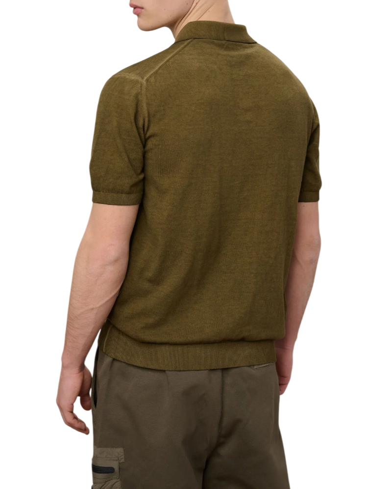 Blauer polo in maglia Esmond uomo verde militare 26SBLUM06481-007167 60H BLAUER 
