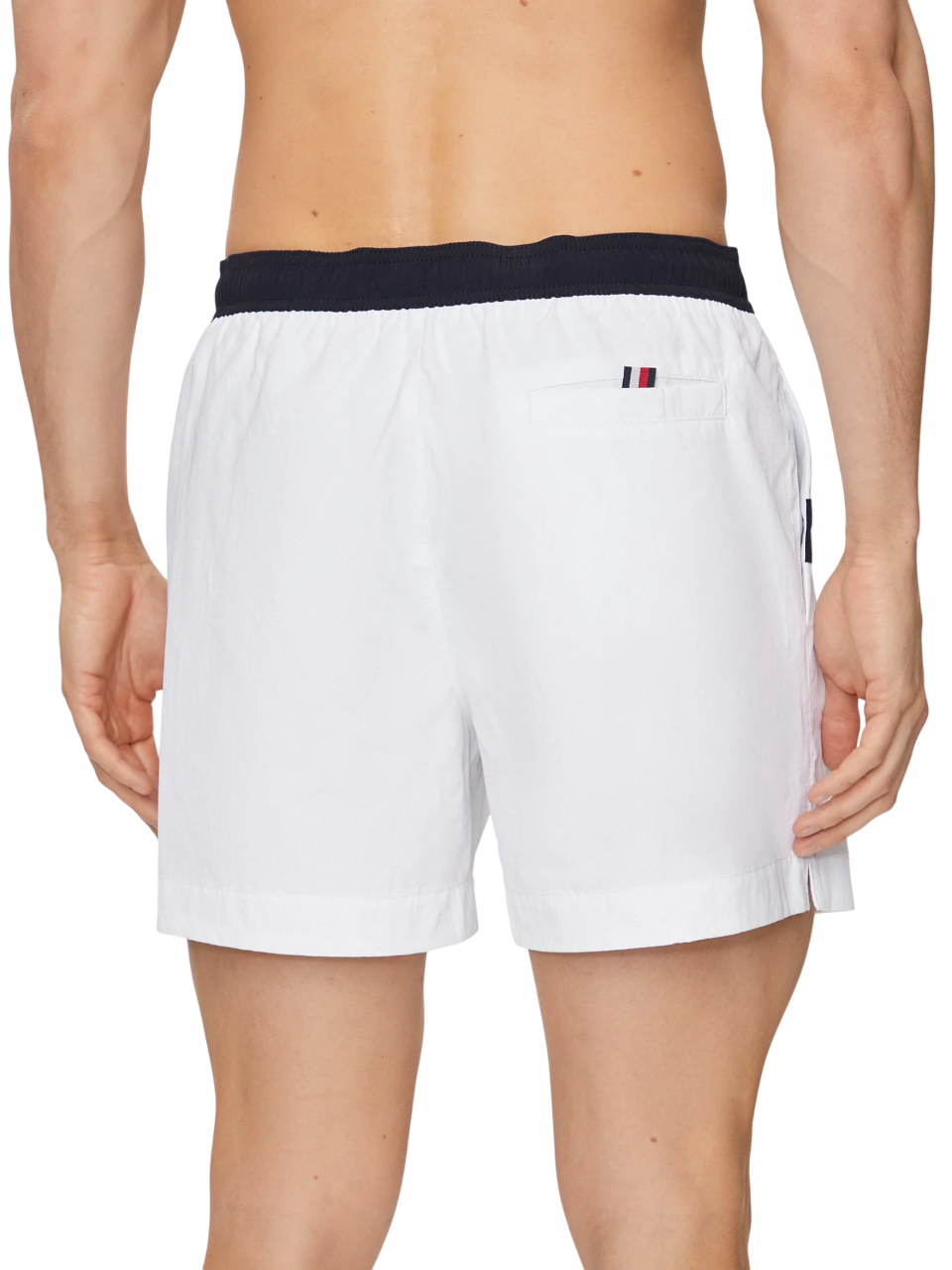Tommy Hilfiger boxer mare colorblock iconico bianco UM0UM03259 YCF Tommy Hilfiger beachwear 