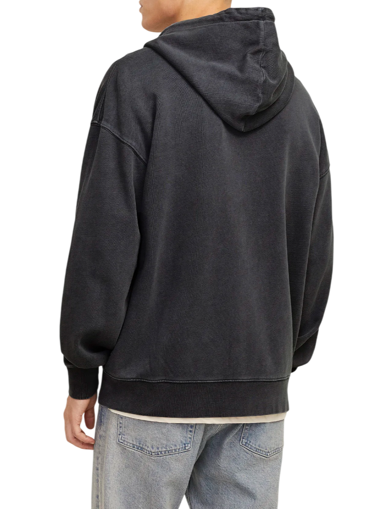 Jack&Jones felpa con zip uomo grigio 12270279 CASTLEROCK JACK&JONES 