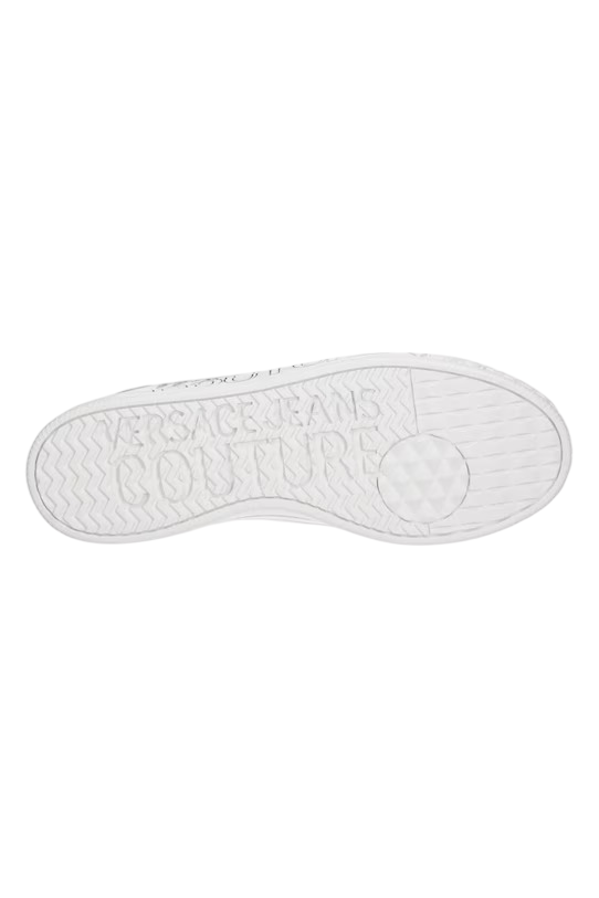 Versace Jeans Couture sneakers Court in ecopelle con logo bianco 78YA3SKC-ZPB03 003 VERSACE Jeans Couture 