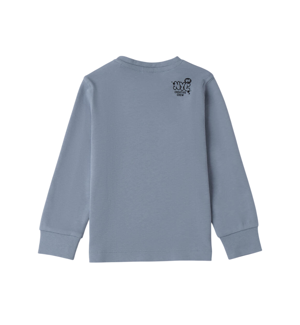 iDo T-shirt manica lunga con stampa celeste 4F253 3893 iDO 