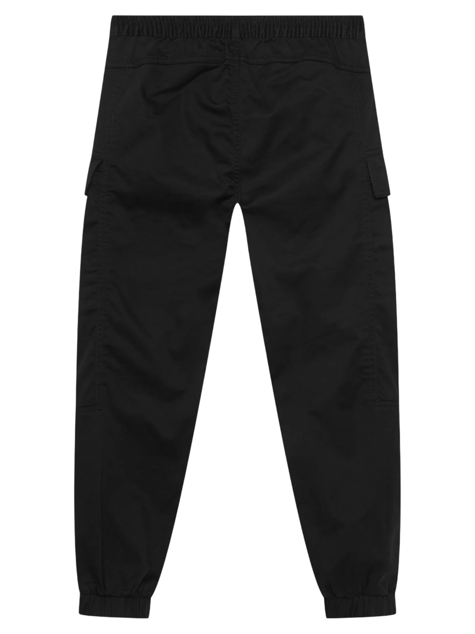 Calvin Klein Jeans pantaloni bambino cargo nero IB0IB02603 BEH Calvin Klein Jeans 