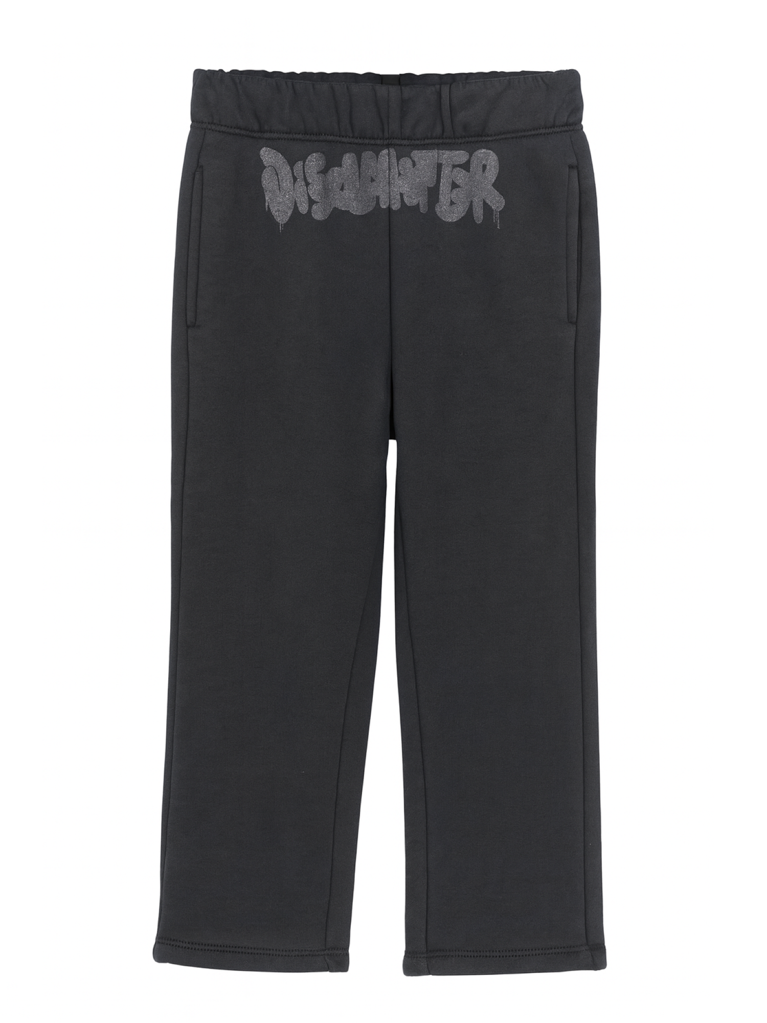 Disclaimer pantaloni gamba larga bambino nero 58649 NERO DISCLAIMER 