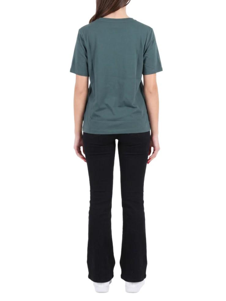 Liu Jo T-shirt manica corta donna con strass verde salvia TA6265JS923 P9287 LIU JO 