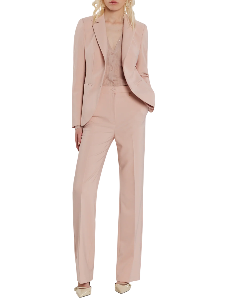 Relish pantaloni flare vita alta Indianapolis rosa INDIANAPOLIS 1489 RELISH 