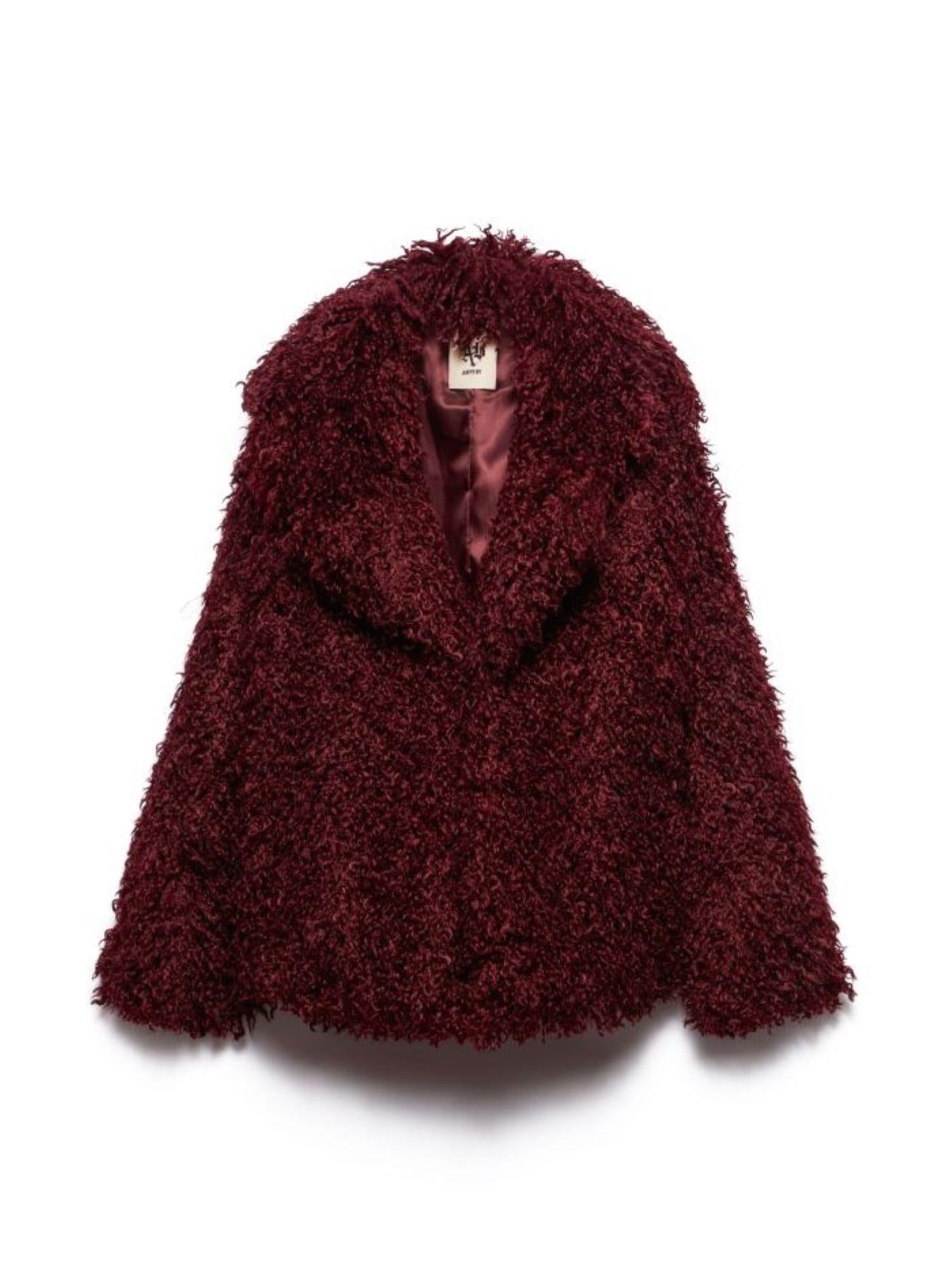 Aniye By eco pelliccia Poison fluffy borgogna 181244 02144 ANIYE BY 