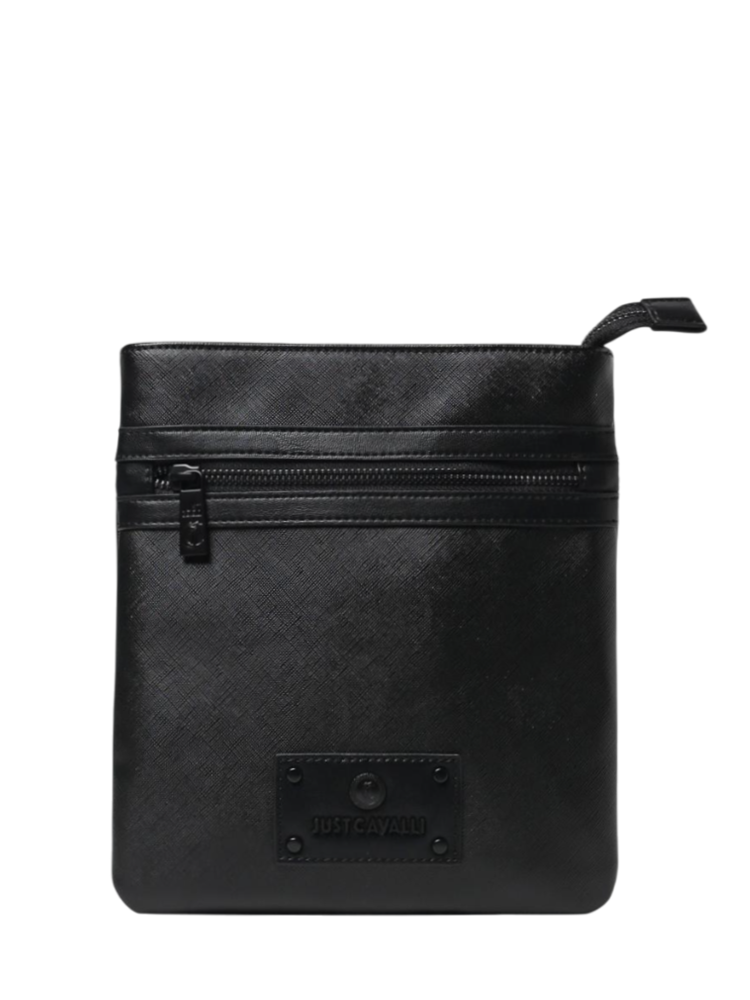 Just Cavalli borsa a tracolla uomo in ecopelle nero 77QA4B33-ZS766 899 JUST CAVALLI 