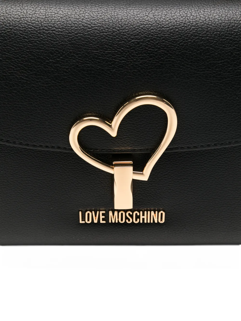 Love Moschino borsa a spalla in ecopelle con tasca nero JC4136PP1O-LQ0 000 MOSCHINO LOVE 