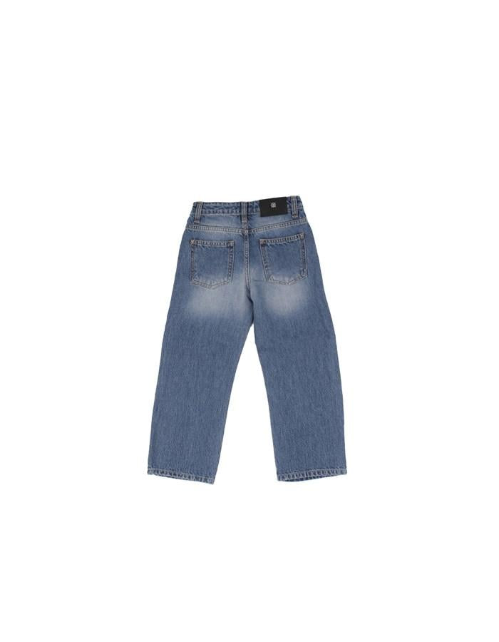John Richmond jeans Finney bambino gamba dritta lavaggio blu RBA25243JE DENIM BLUE MEDIUM John RICHMOND 
