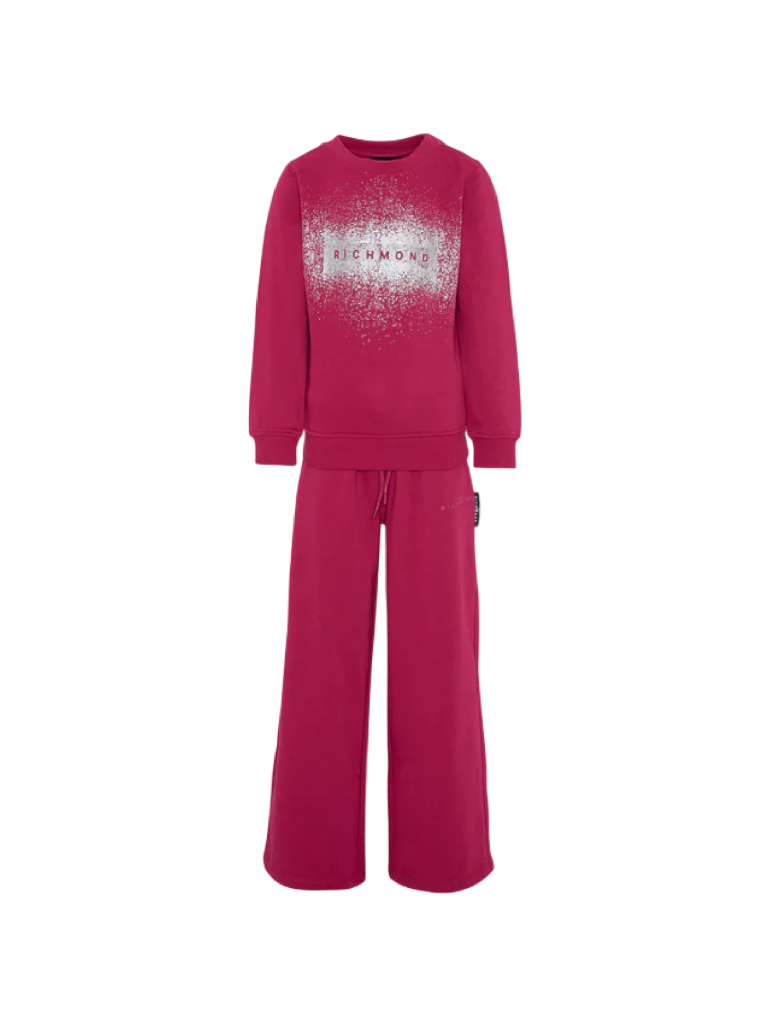 John Richmond tuta sportiva Orana con glitter fucsia RGA25007CF VIVACIUS John RICHMOND 