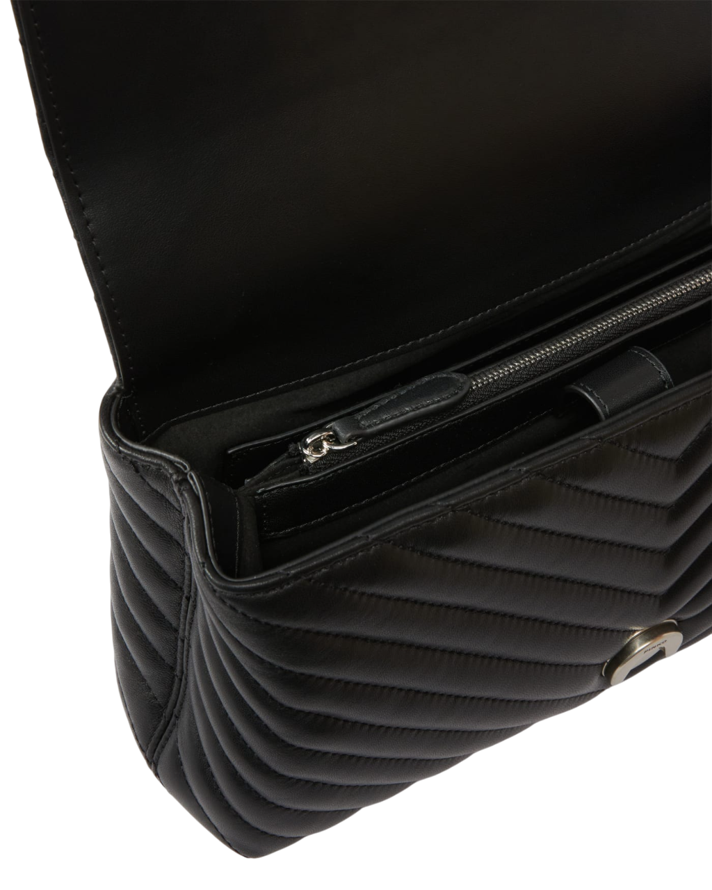 Pinko borsa Love Lady Puff Classic chevron nero oro 100043-A0GK Z99Q PINKO 
