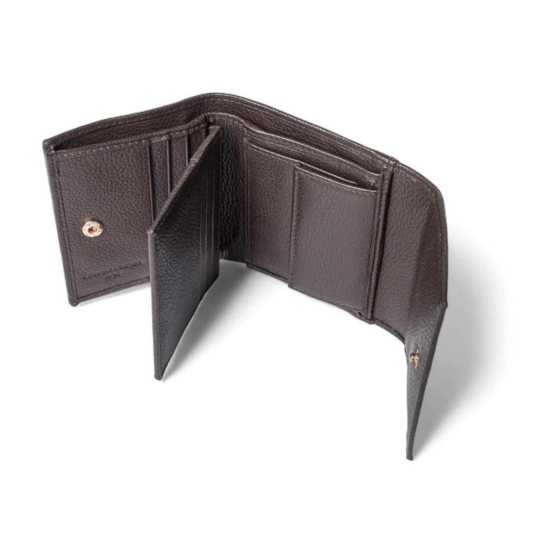 Marc Ellis portafogli in pelle martellata marrone moro NANCY DO COCOA MARC ELLIS 