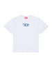 Diesel T-shirt manica corta bambino bianco