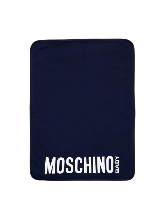 Moschino borsa cambio unisex neonato blu MUX05W-L3A89 40016 MOSCHINO 