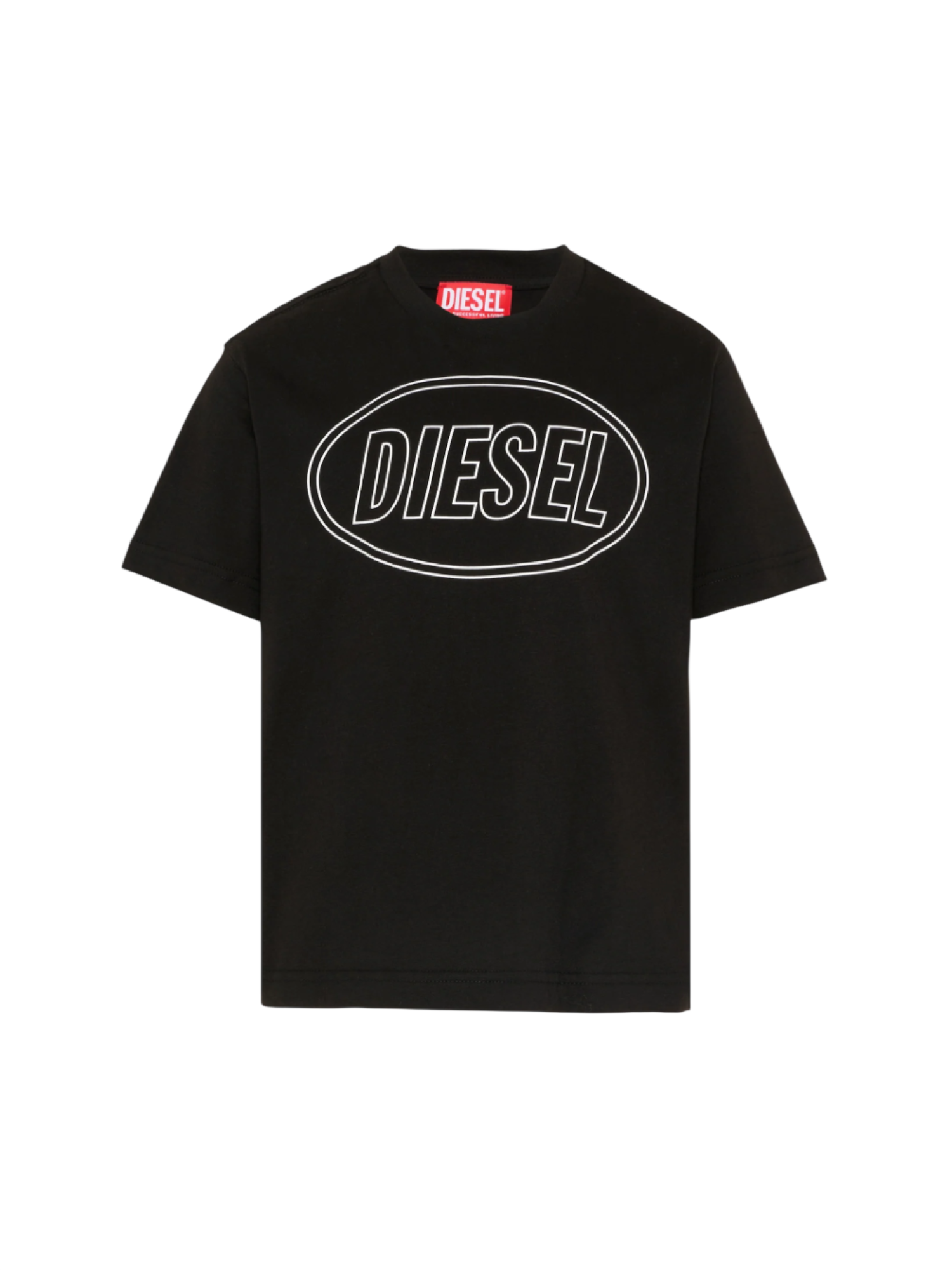 Diesel T-shirt bambino manica corta con logo nero J02582-0GRAI K900 DIESEL 
