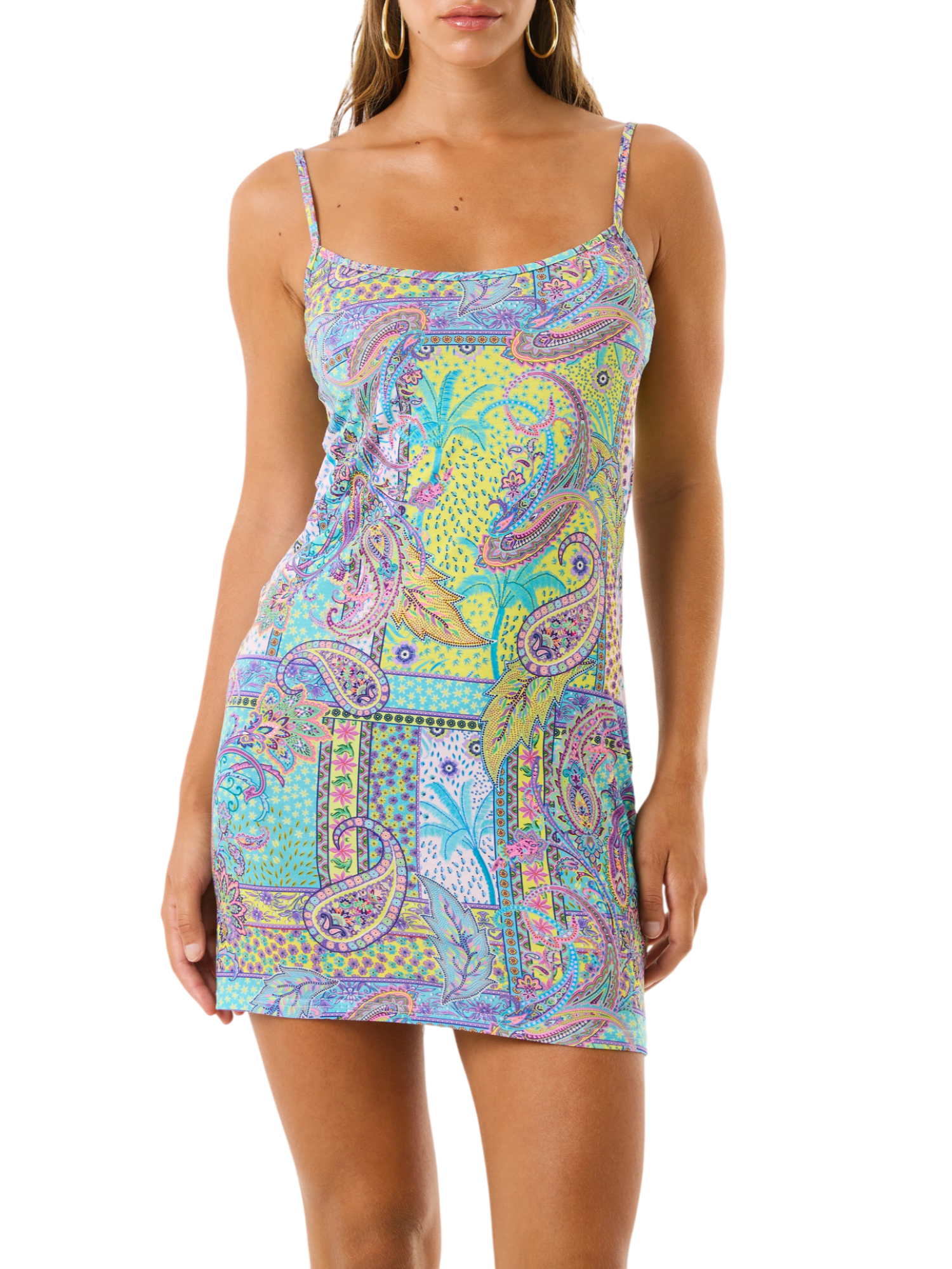 4giveness abito corto in fantasia Cachemire Pastel multicolor 126WCUAC6127 200 4Giveness 