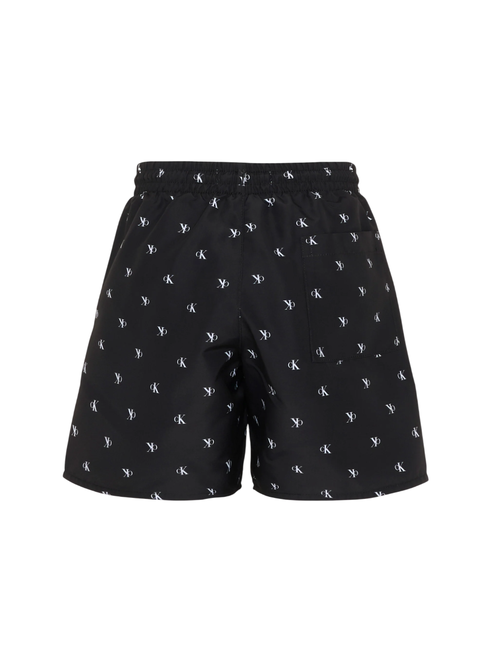 Calvin Klein boxer mare bambino in fantasia logata nero KV0KV00062 0GK Calvin Klein Beachwear 