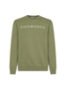 John Richmond felpa uomo con logo Sejam verde