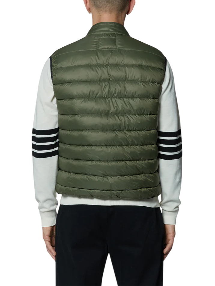 John Richmond gilet imbottito trapuntato Arabbe verde