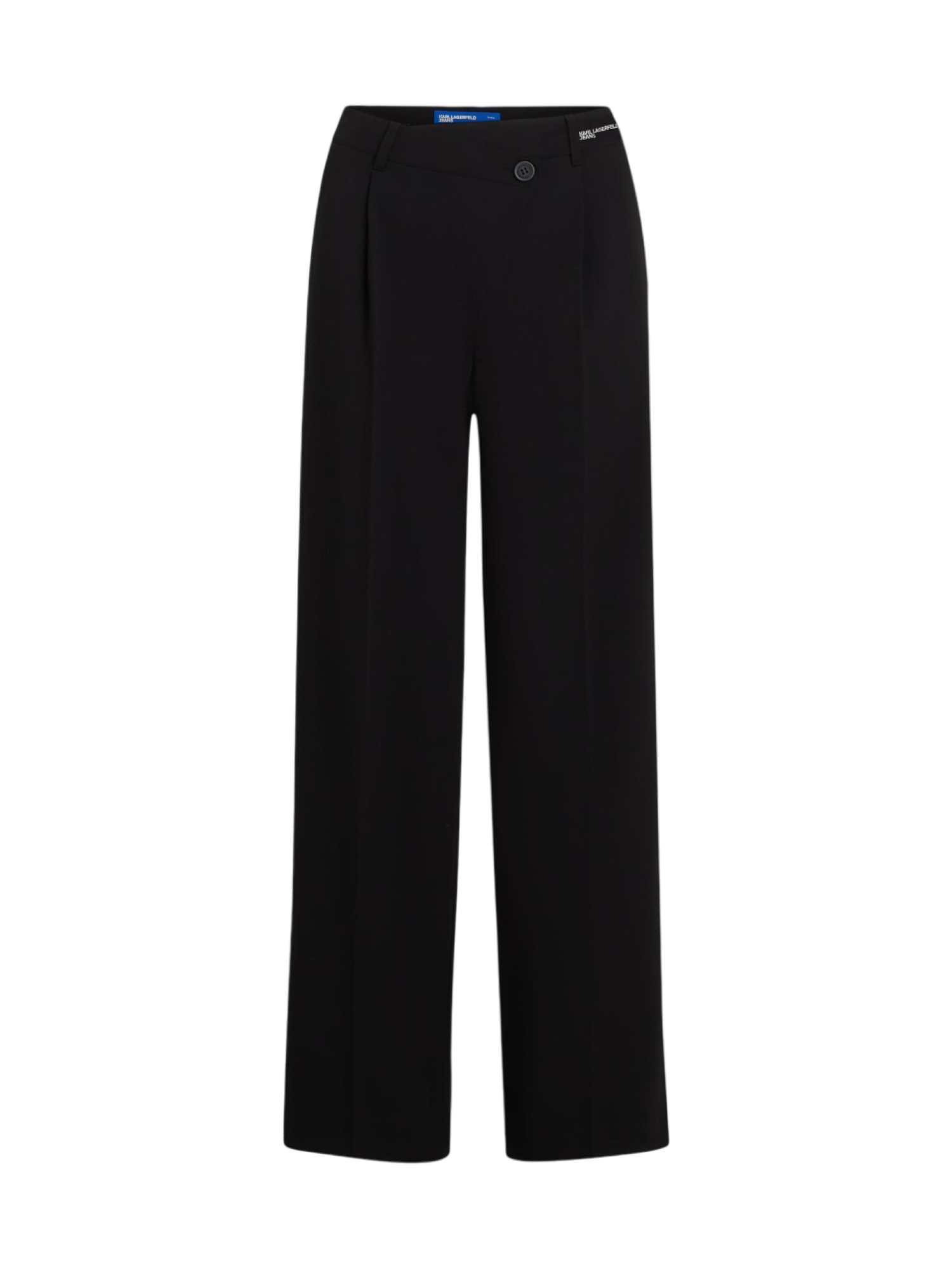 Karl Lagerfeld pantaloni gamba larga con pinces nero A3W10083 999 KARL LAGERFELD 