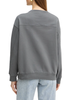 Pinko felpa Nelly con ricamo Love Birds gioiello grigio