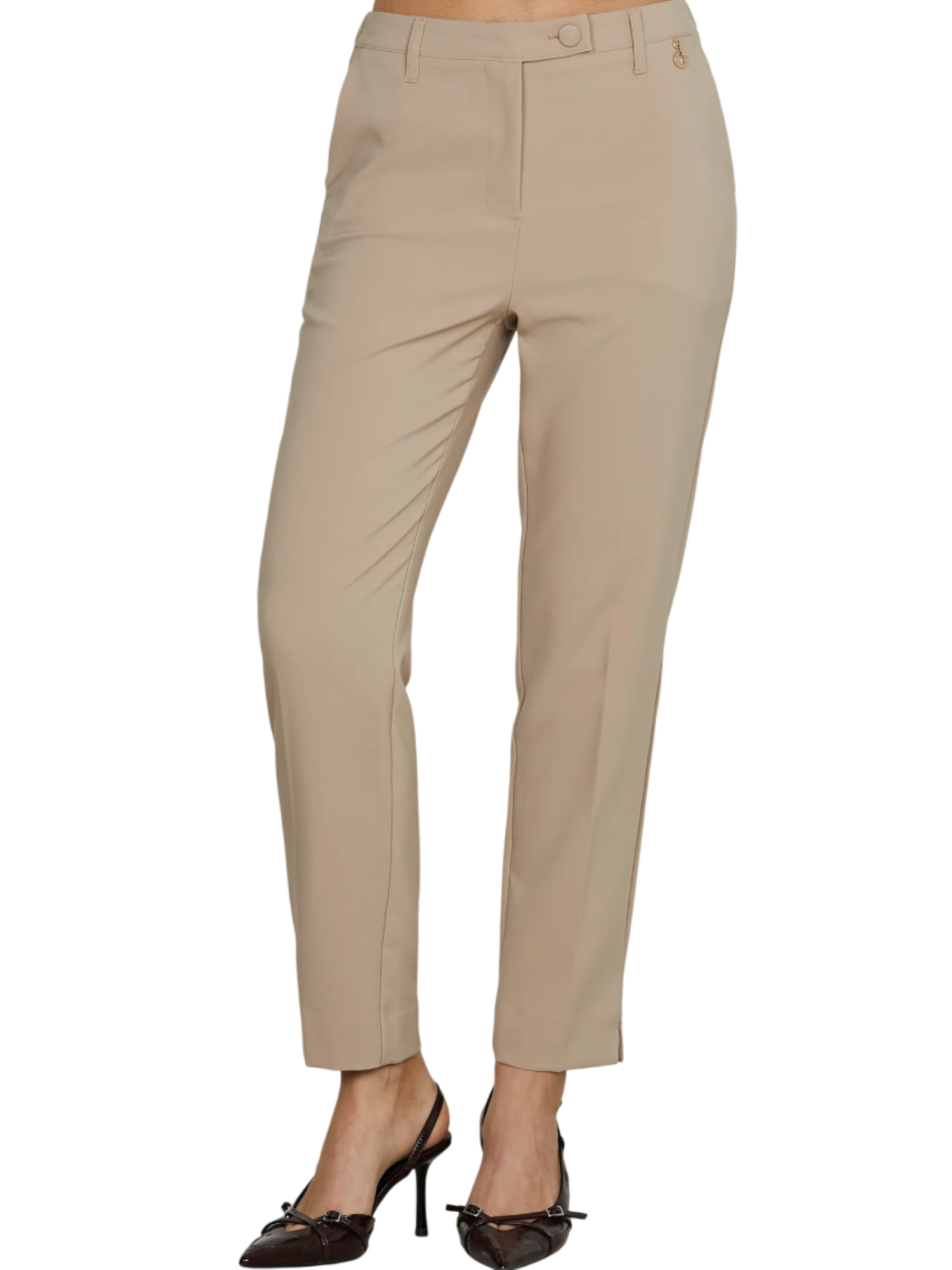 Relish pantaloni Ostendo gamba dritta beige OSTENDO 1992 RELISH 