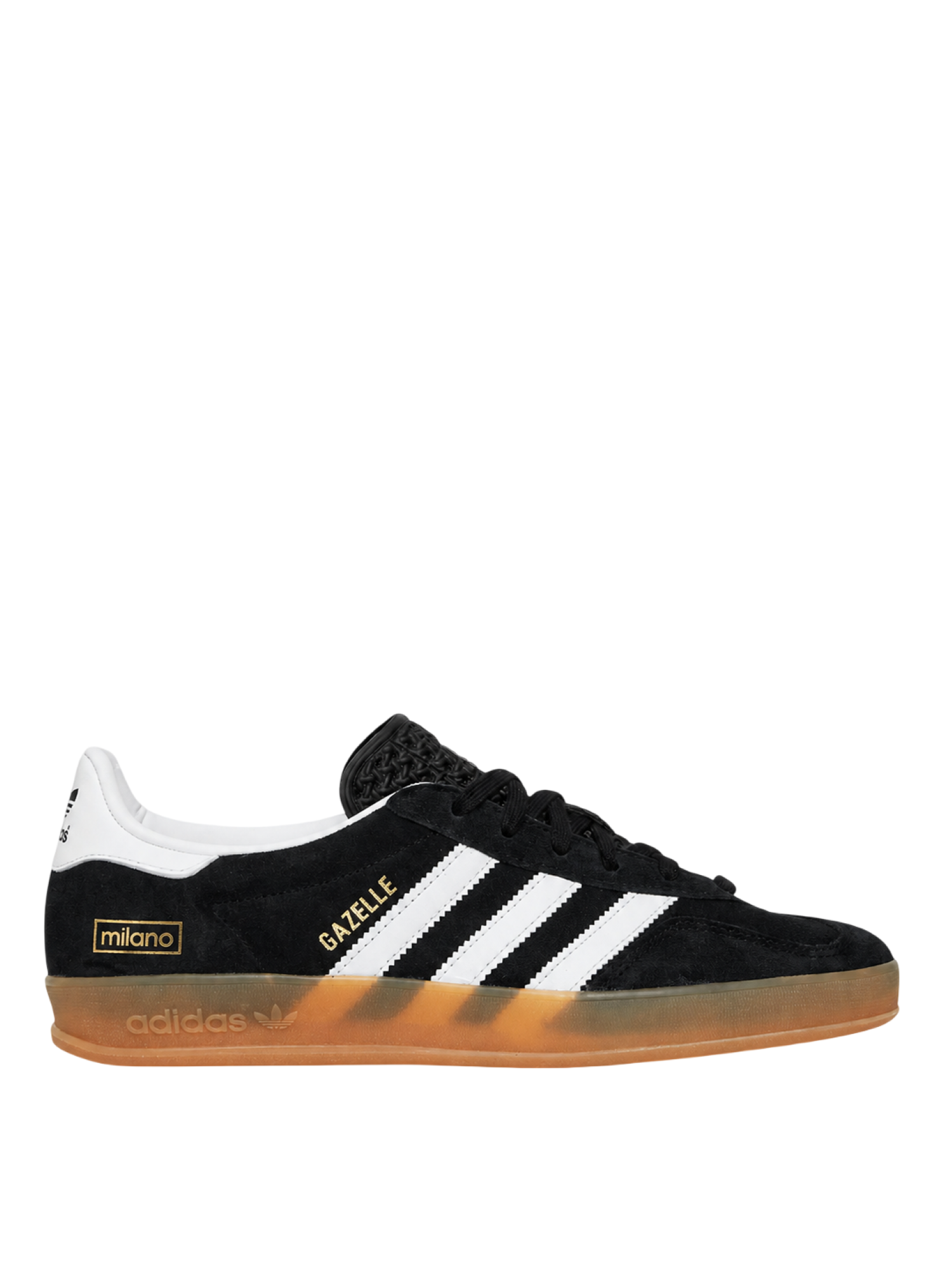Adidas sneakers Gazelle unisex in suede nero JI2060 BLACK-WHITE Adidas 
