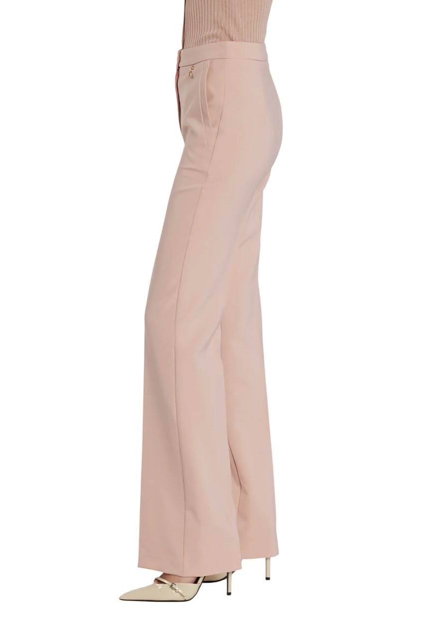 Relish pantaloni flare vita alta Indianapolis rosa INDIANAPOLIS 1489 RELISH 