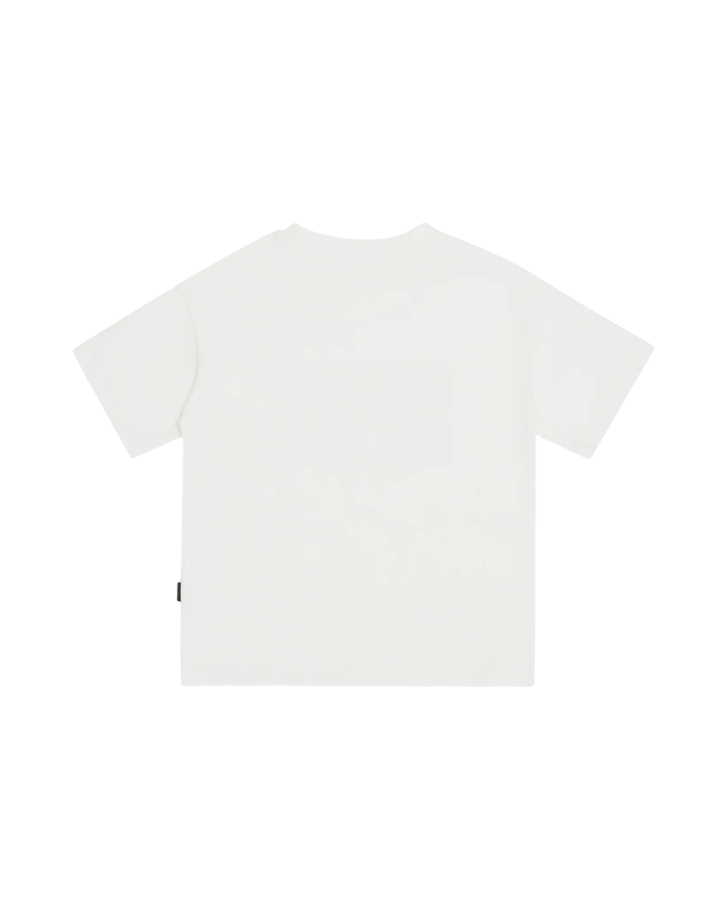 Gcds T-shirt manica corta con logo glitter avorio B2JW2335BA3 BONE GCDS 