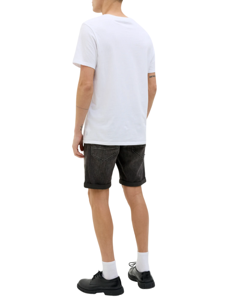 Jack&Jones bermuda in denim stretch lavaggio nero 12269608 AM317 JACK&JONES 