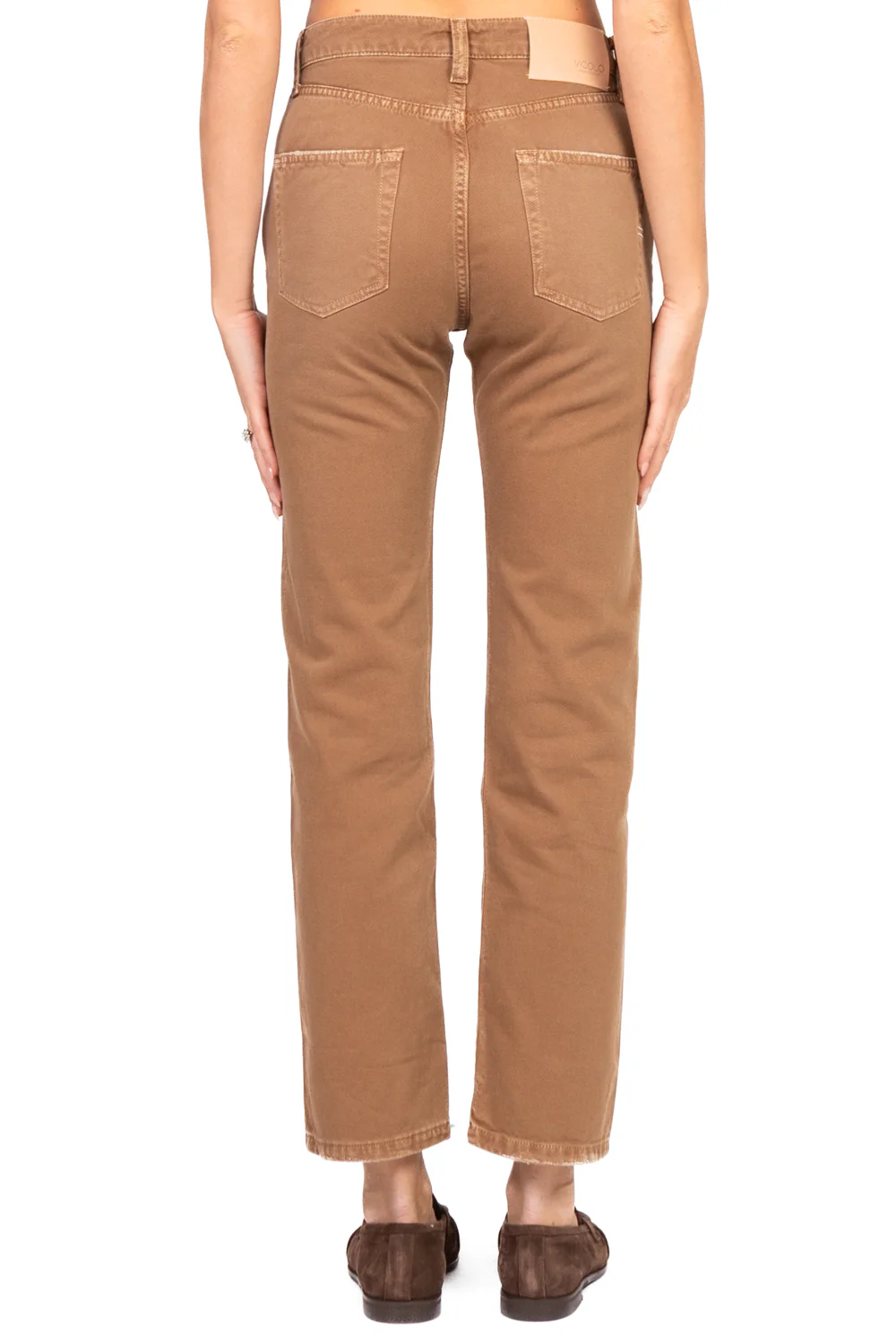 Vicolo jeans donna Zoe gamba dritta marrone DF5056 MARRONE VICOLO 