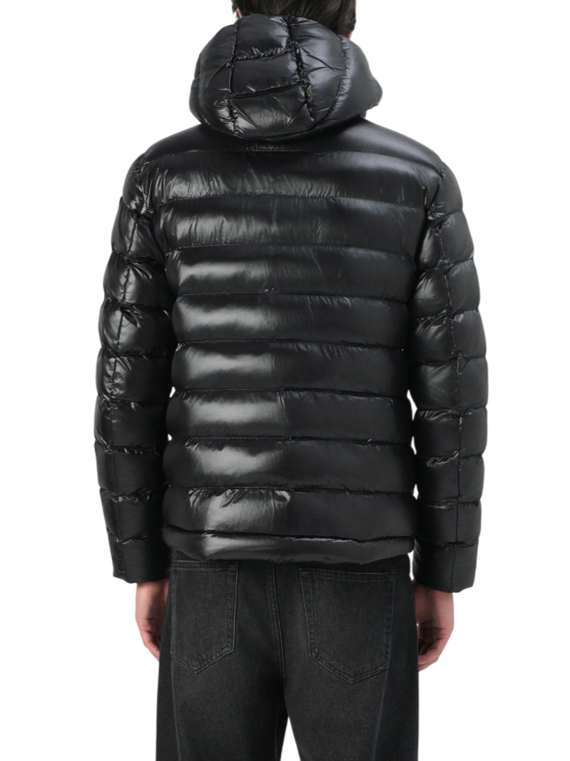 Blauer piumino trapuntato Adams con cappuccio nero 25WBLUC02079-005958 999EI BLAUER 