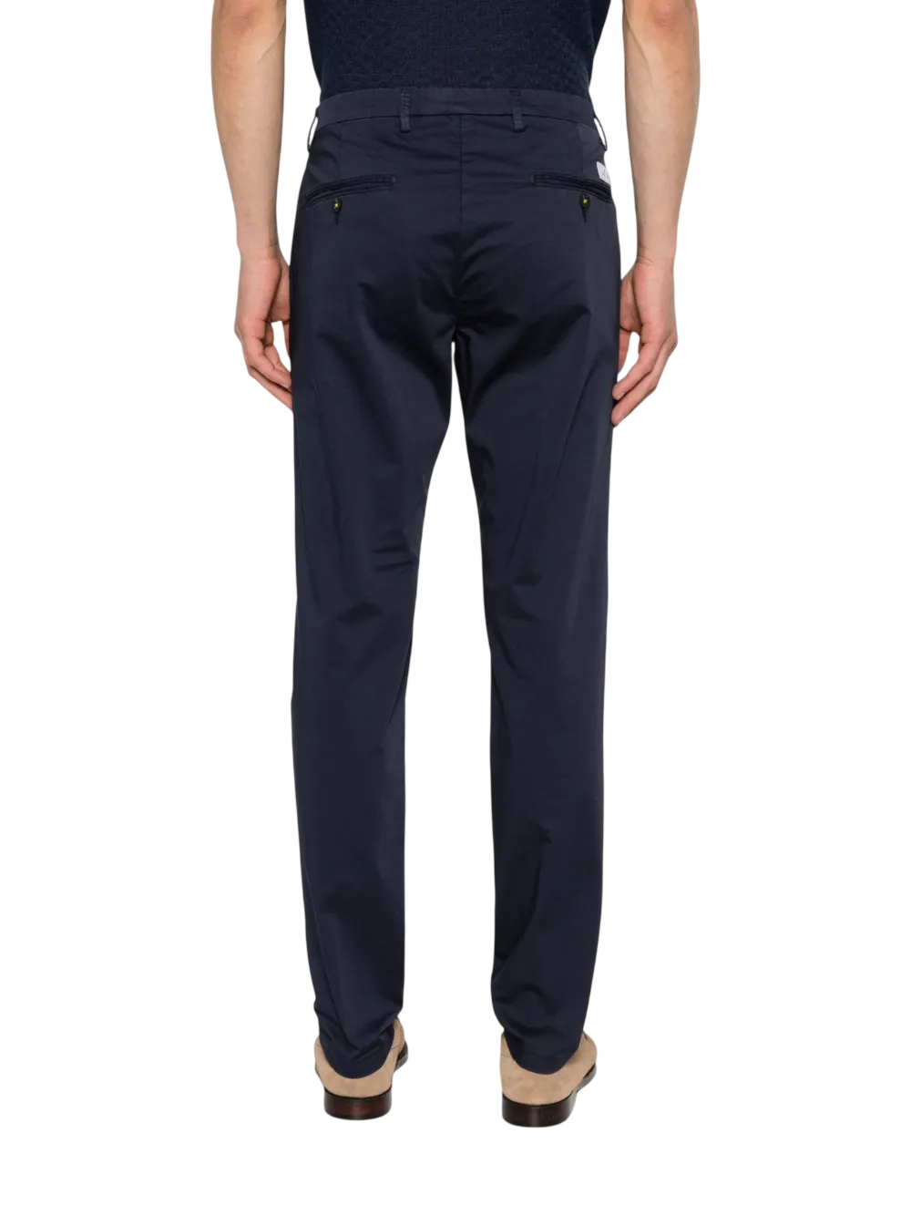 Manuel Ritz pantaloni uomo skinny in cotone blu 4032P1408TC-263291 89 MANUEL RITZ 