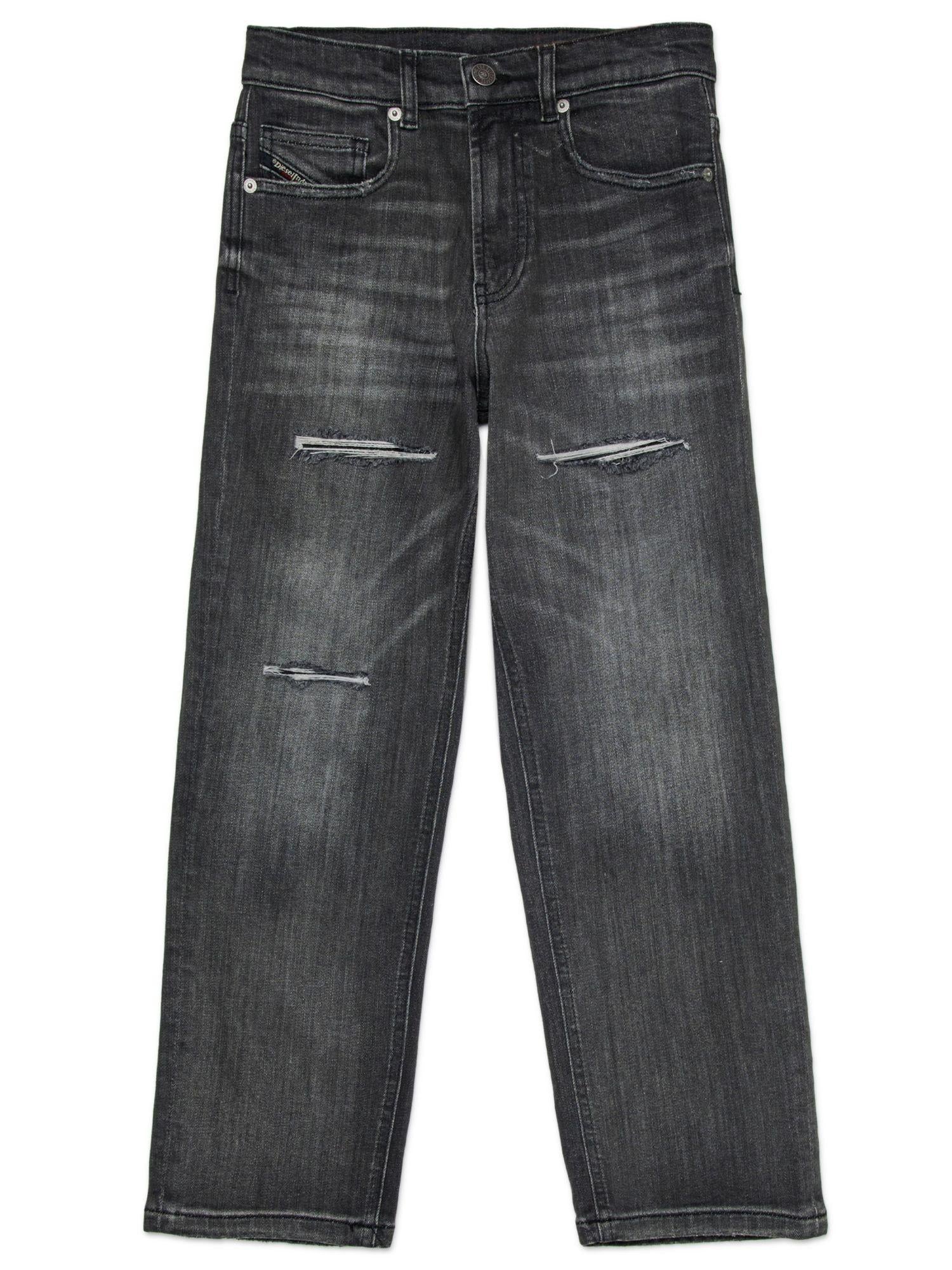 Diesel jeans bambino gamba dritta lavaggio grigio J02344-KXBQR K02 DIESEL 