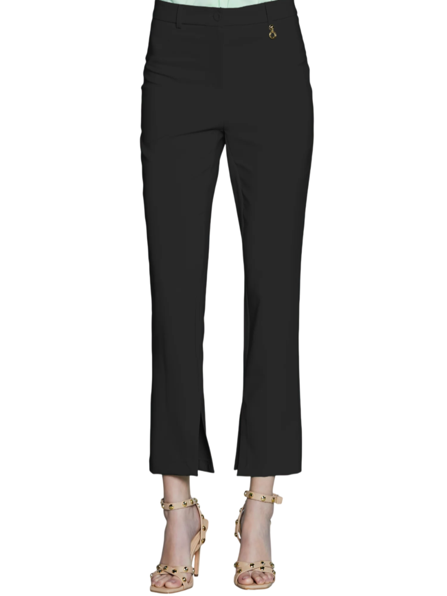 Relish pantaloni sigaretta Cisalina nero CISALINA 1199 RELISH 