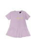 John Richmond abito Gieris neonata con logo lilla